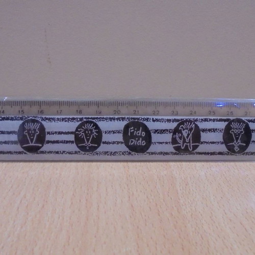 Fido Dido old school promotional ruler 30 cm from 1985 new