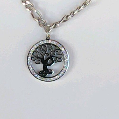 Steel Necklace New, Gold and Silver Color