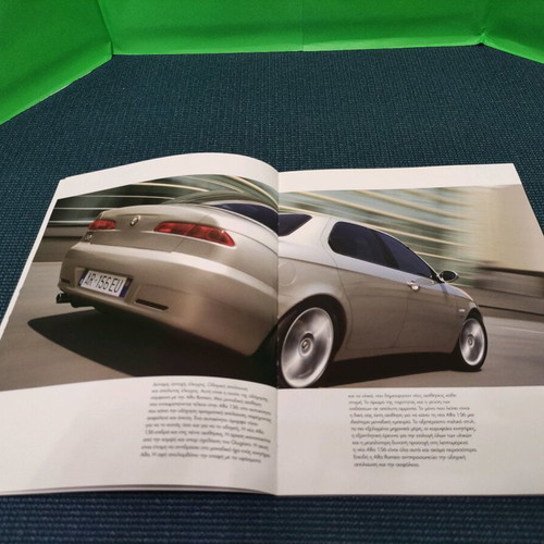 Alfa Romeo 156 Facelift 2004 brochure like new