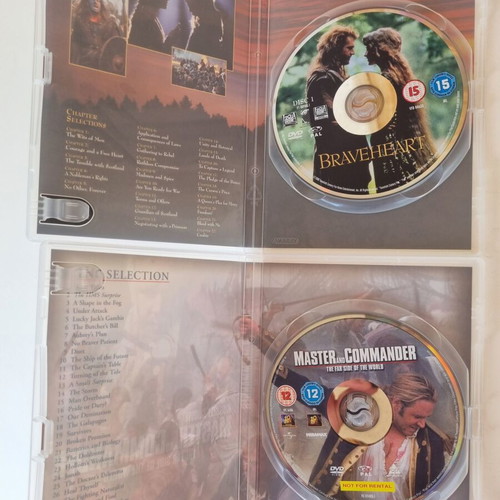 The Essential Collection: Braveheart & Master and Commander DVD pack