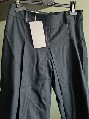 Zara Culotte Pants new, navy blue, size S