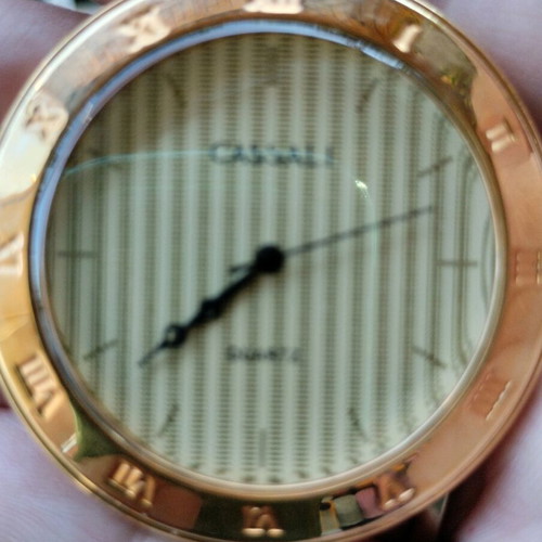 Cassali pocket watch new gold color without cover