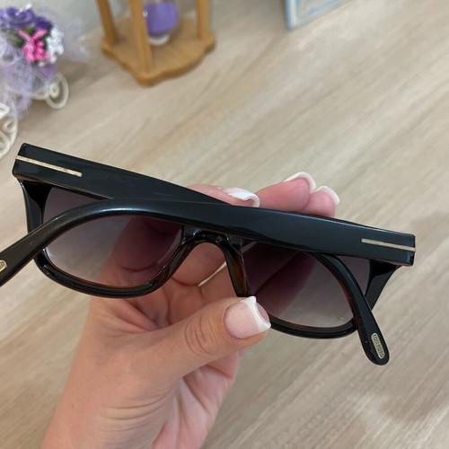 Tom Ford sunglasses used, black, with natural wear