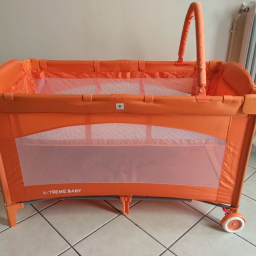 Baby cot with mattress and car seats