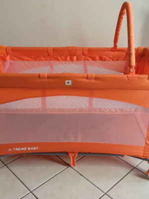 Baby cot with mattress and car seats