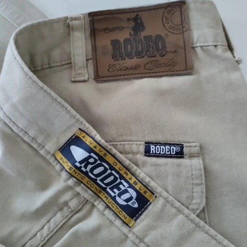 Vintage men's cargo pants Rodeo 4XL like new