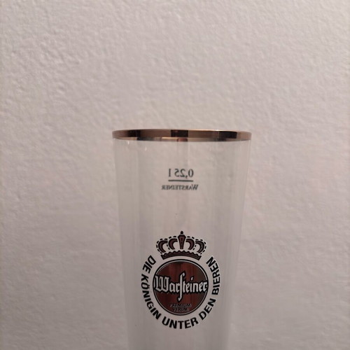 Warsteiner Beer Glasses set of 12 0.25L like new with box