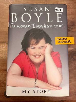 Книга Susan Boyle The Woman I Was Born To Be твърда корица нова