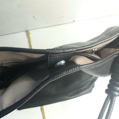 Verde handbag like new, black, 33x25 cm
