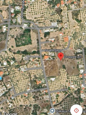 Land 2,200 sqm buildable in Livadi Aegina near the sea