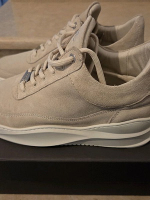 Filling Pieces sneakers new, beige, size 39, suede leather