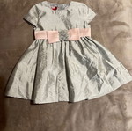 Φόρεμα Mini Raxevsky 12 μηνών μεταχειρισμένο με ροζ λεπτομέρειες και μπολερό