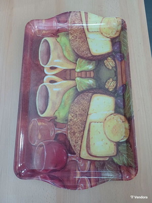 Пластична тава за сервиране като нова 48,5×30,5 см