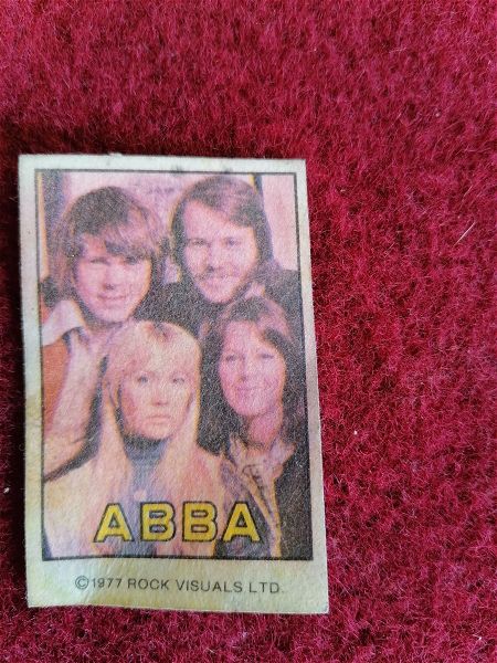  sillektiko aftokollito ton "ABBA"  tou 1977
