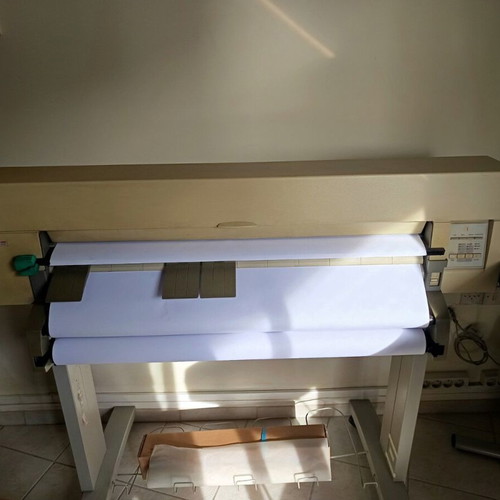 HP DesignJet 350C large format plotter used