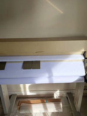 HP DesignJet 350C large format plotter used