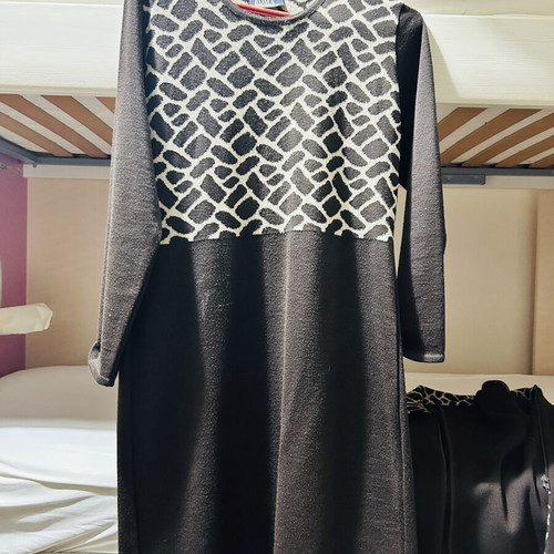 Women's set dress with jacket ROMA like new, brown