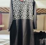 Women's set dress with jacket ROMA like new, brown