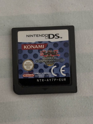Yu-Gi-Oh! World Champion 2007 Nintendo DS cartridge used