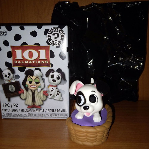 Funko Mystery Minis Disney 101 Dalmatians Patch 1/12 and Perdita 1/6 new
