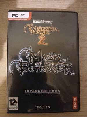 Neverwinter Nights 2 Mask of the Betrayer PC used expansion pack