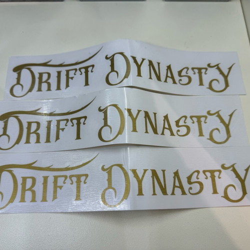 Drift Dynasty stickers new for car