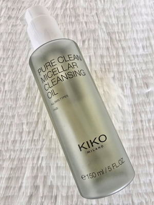 Micellar cleansing and make-up removal oil Kiko Milano 150ml like new
