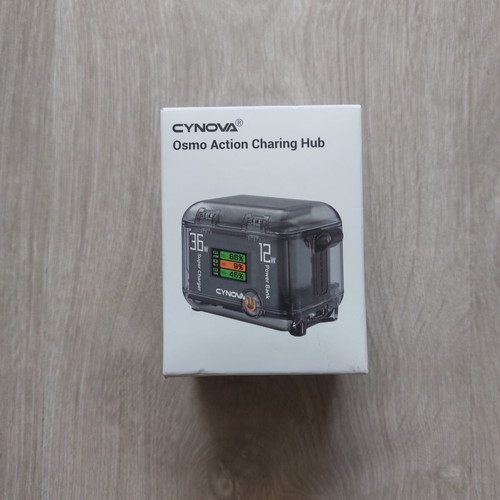 CYNOVA Osmo Action Charging Hub for DJI Osmo Action 3 4 5 Pro new