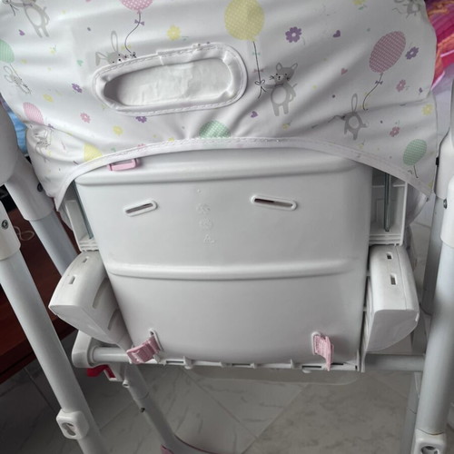 Mothercare high chair used with adjustable recline and height
