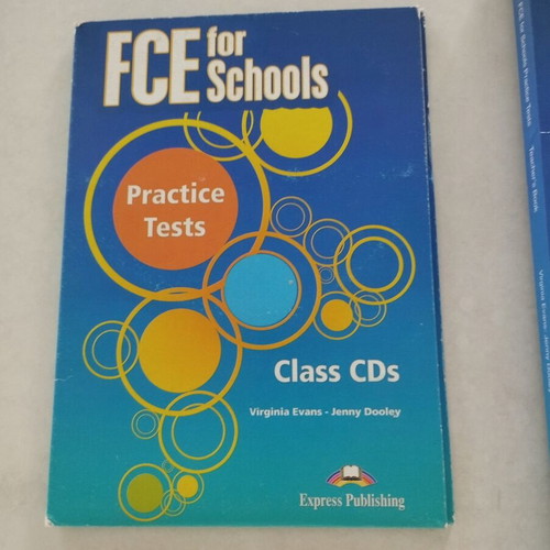 FCE for Schools Practice Tests Teacher's Book and Class CDs like new with Past Papers