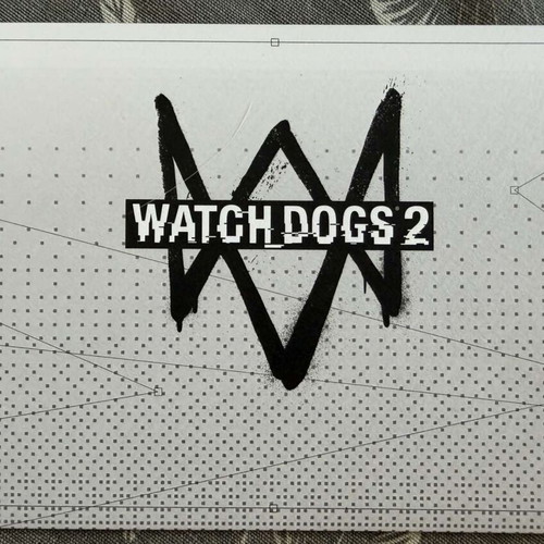 Watch Dogs 2 Collector's Edition Lithographs like new, official map