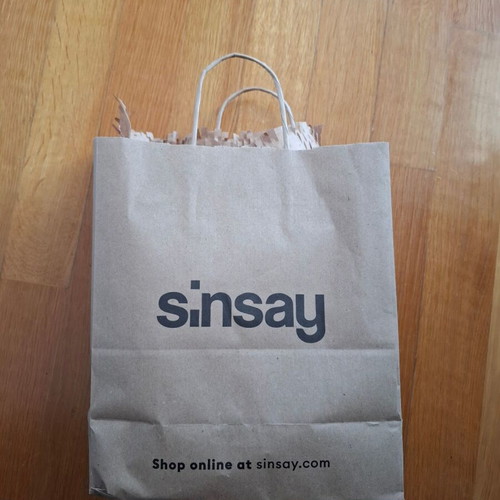 Metal lantern with glass container and Bolsius candle from Sinsay new