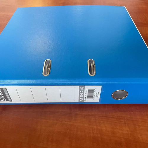 Skag Binder 8/32 for A4 Paper Basic P.P New, Blue