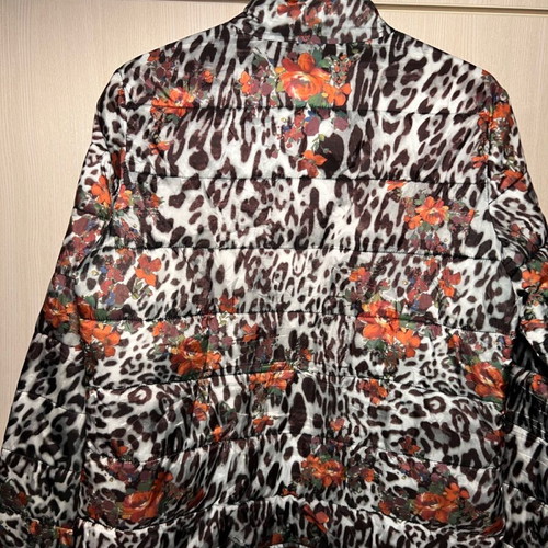 Jacket with various patterns like new