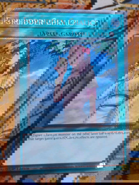 Forbidden Chalice (Platinum Secret Rare, Yugioh)