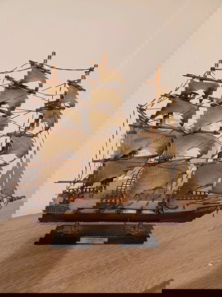 vintage πλοίο καραβι constitution 1814