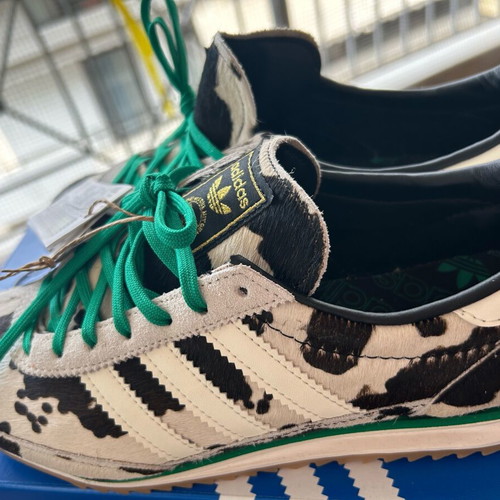 Adidas SL 72 OG W 41 1/3 new sneakers with cow print and green details