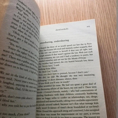 Us book by David Nicholls used, English novel