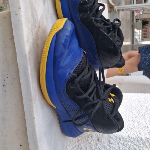 Μπασκετικά παπούτσια Under Armour Ua Gs Lockdown 4 3022123-400 μπλε νούμερο 39 σαν καινούρια