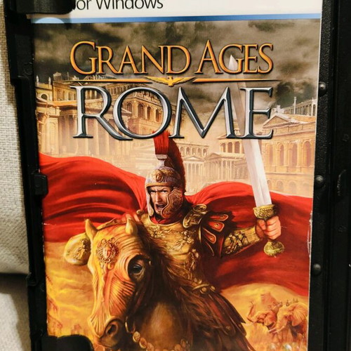 Grand Ages Rome PC DVD used, strategy game