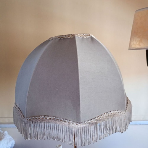 Table lamp used, height 65 cm