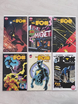 Fox 1-5 + variant (Waid) complete series new, 2013