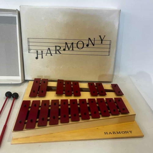Harmony Educational Double Metallophone like new in box 3x30x23