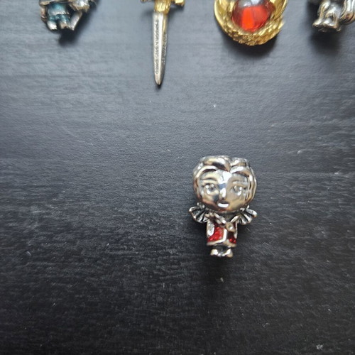 Game of Thrones silver charm set s925, new, 11 pieces