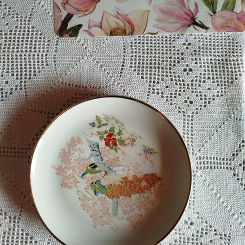 Japanese wall plate vintage used