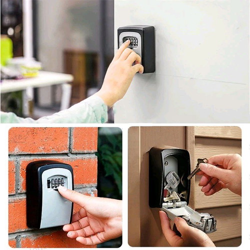 Key Safe wall-mounted key box new with access code