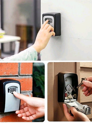 Key Safe wall-mounted key box new with access code