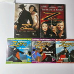 Zorro DVD used, pack of 5, dubbed