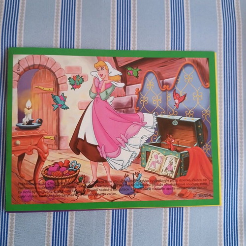 Cinderella 12-Cube Puzzle like new, Clementoni