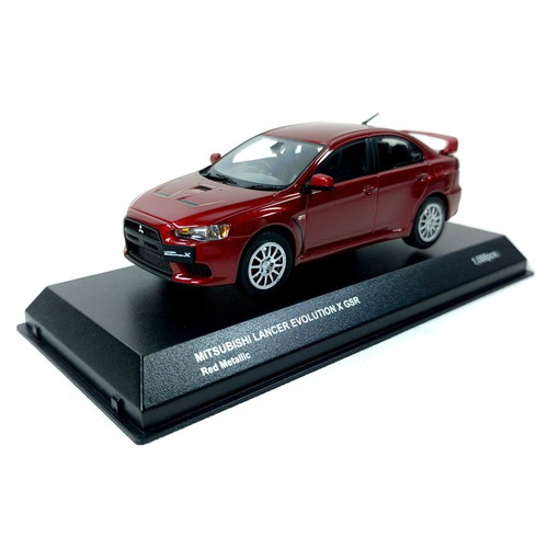 Mitsubishi Lancer Evolution X GSR 1:43 Diecast Model Red Metallic
